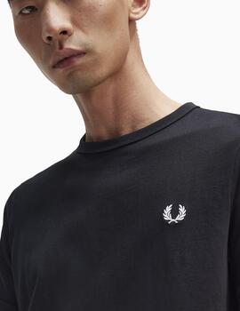 Camiseta Fred Perry Ringer negro