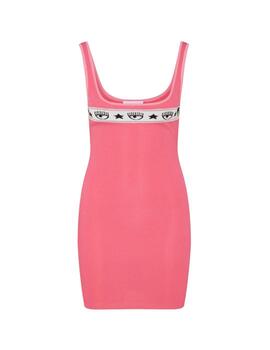 Vestido Chiara Ferragni  Logomania rosa