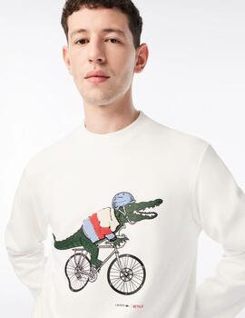 Sudadera de hombre Lacoste × Netflix