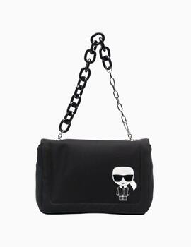 Bolso Karl Lagerfeld nylon large clutch negro