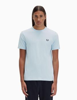 Camiseta Fred Perry Ringer azul