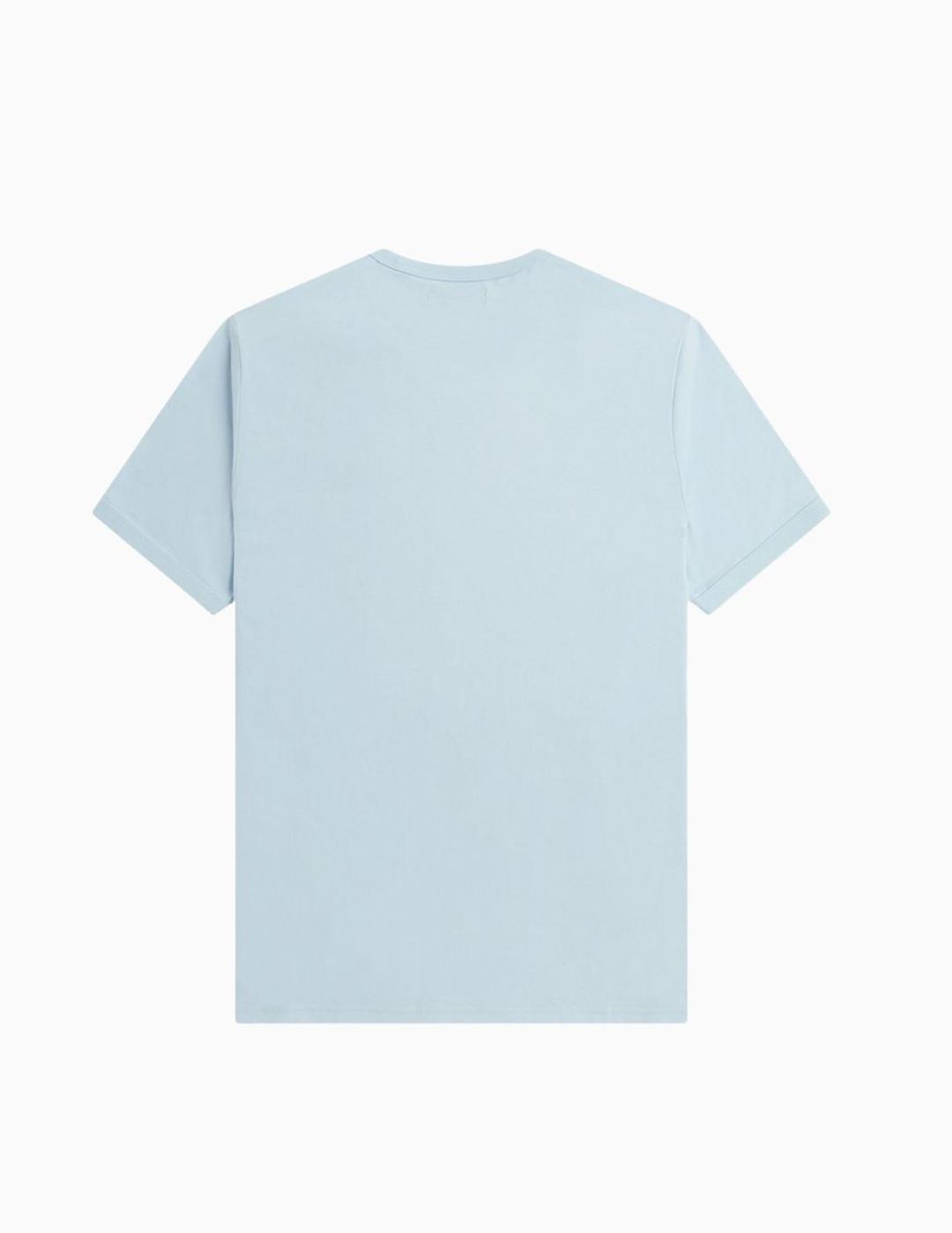 Camiseta Fred Perry Ringer azul