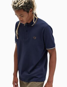 Polo Fred Perry raya azul