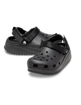 Zuecos Crocs Classic Hiker Clog Black