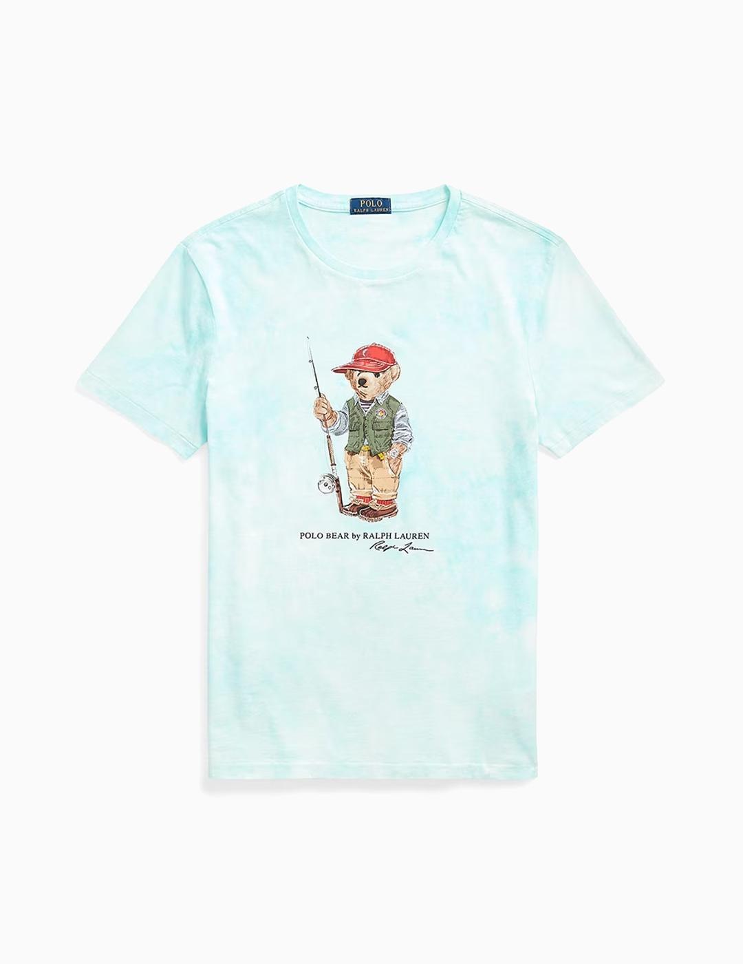 Camiseta Ralph Lauren tie-dye con Polo Bear