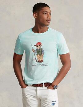 Camiseta Ralph Lauren tie-dye con Polo Bear