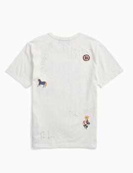 Camiseta Polo Ralph Lauren Bear Custom Slim Fit