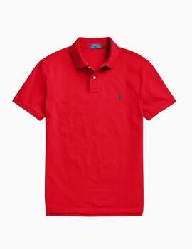 Polo de piqué POLO RALPH LAUREN custom slim fit