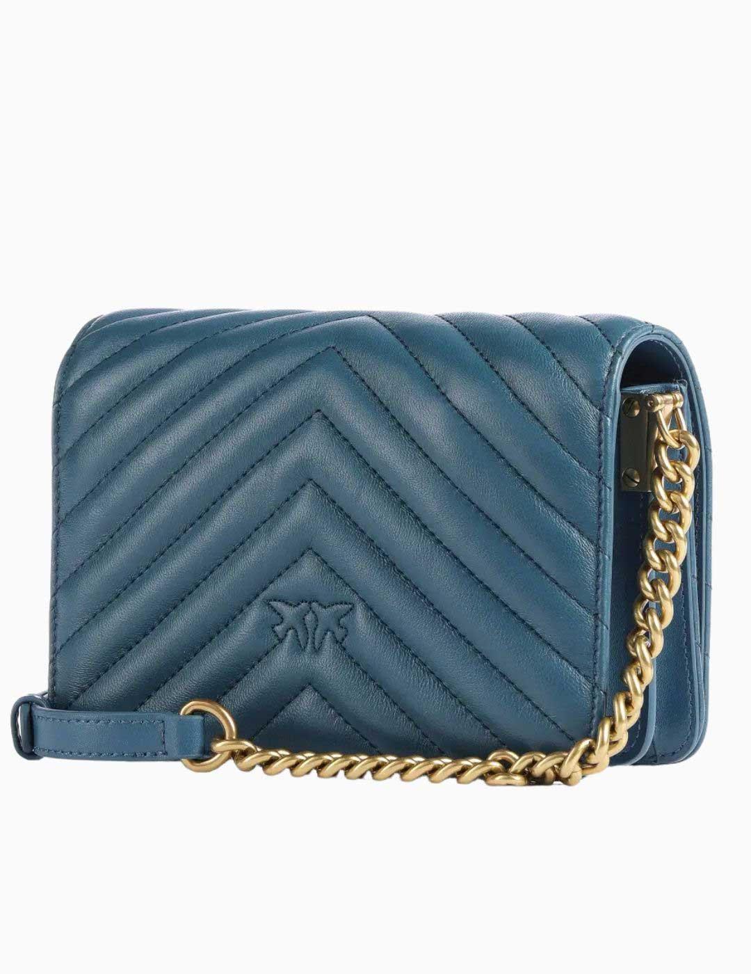 Bolso Pinko Love Click Classic Sheep Nappa Chevron