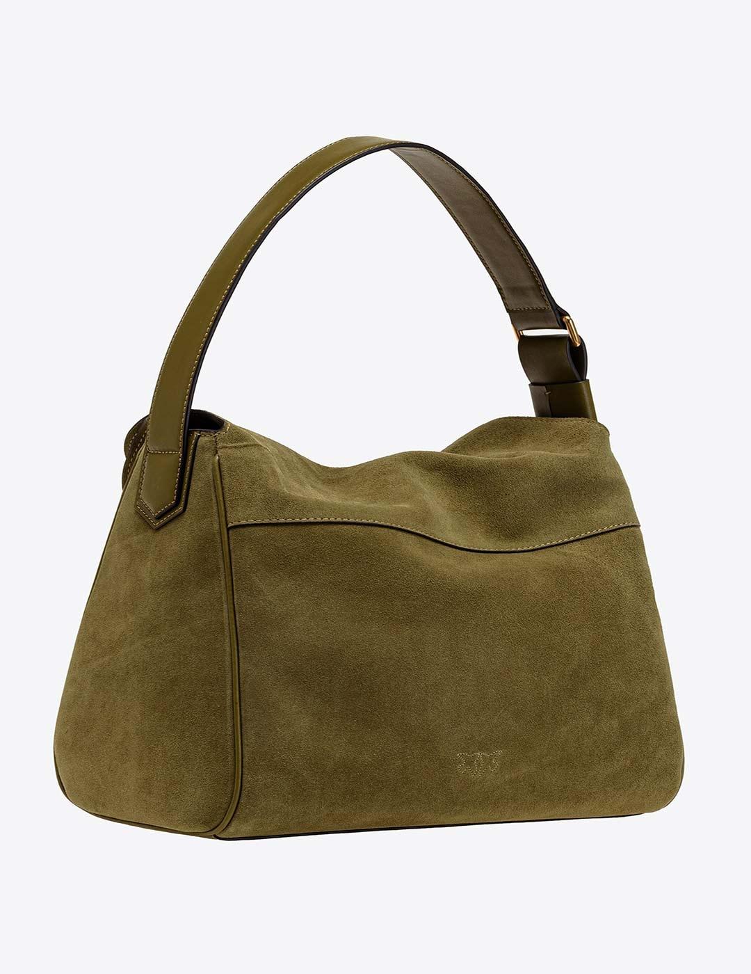 Bolso Pinko Big Leaf  Hobo de Ante