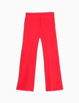 Pantalón Vilagallo Natalia Coral Red Crep