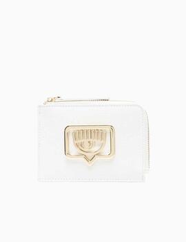 Cartera Chiara Ferragni Range Eyelike Blanco