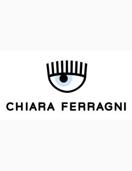Vestido  Chiara Ferragni de punto logomanía negro