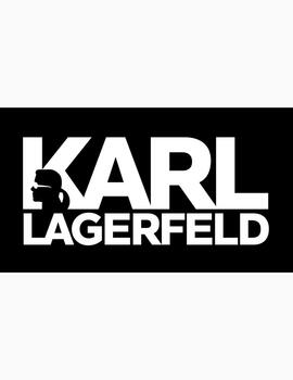 Bolso Karl Lagerfeld nylon large clutch negro