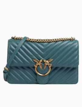 Bolso Pinko Love One Classic Dc Nappa Chevron