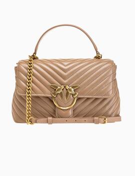 Bolso Pinko Love Lady Puff Classic CL Sheep Nappa Chevron