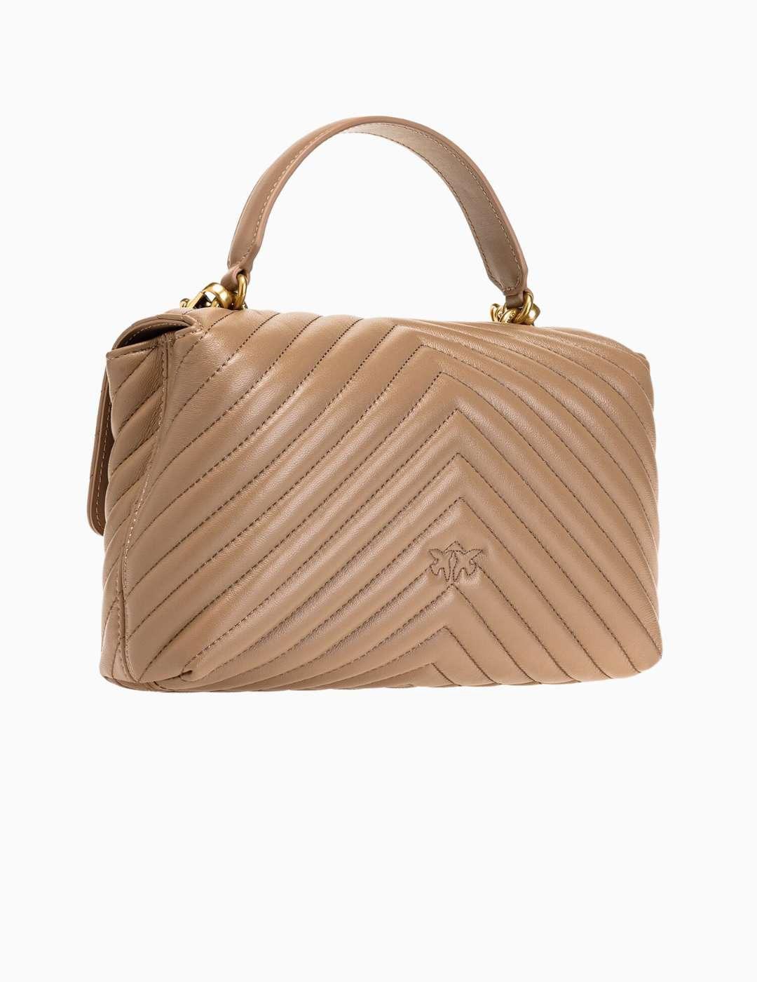 Bolso Pinko Love Lady Puff Classic CL Sheep Nappa Chevron