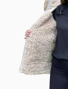 Abrigo DICHI modelo Orsa  Beige ante y ovejo