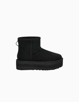 Botas UGG con Plataforma Clasisc Mini Negro