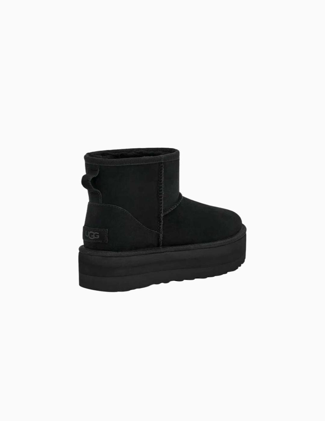 Botas UGG con Plataforma Clasisc Mini Negro