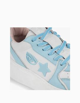 Zapatillas CHIARA FERRAGNI CF Shool Blanco/ Azul