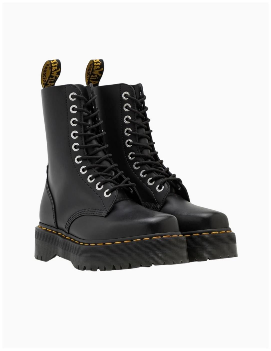 BOTAS DR. MARTENS 1490 QUAD SQUARED NEGRAS