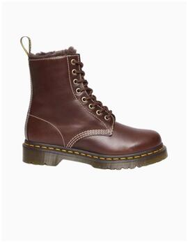 BOTAS DR. MARTENS 1460 SERENA DE PIEL MARRÓN