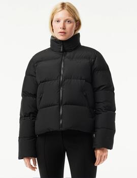 Chaqueta Lacoste de mujer en tafetan diseño plegab