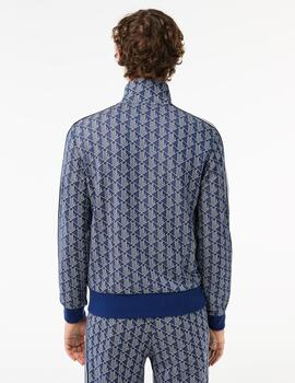 Sudadera Lacoste Paris con monograma de jacquard