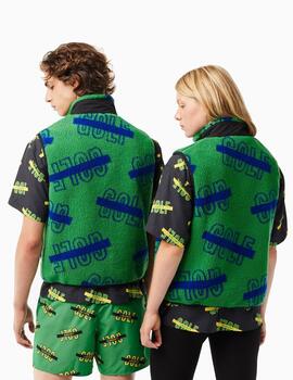 Chaleco Lacoste polar con cremallera