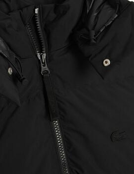Chaleco Lacoste acolchado de plumon con cocodrilo