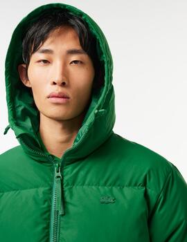 Chaqueta Lacoste acolchada e hidrofuga