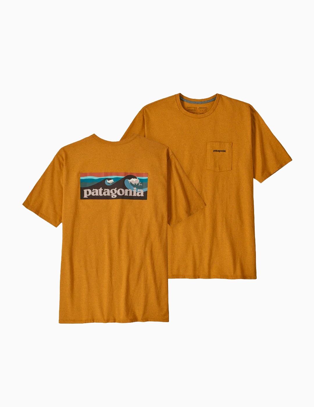 Camiseta Patagonia M's Boardshort Logo Pocket