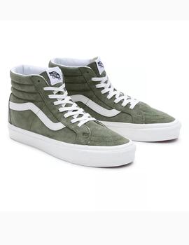 Zapatillas Vans Sk8-Hi 38 Dx Pig Suede Loden Green