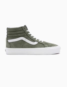 Zapatillas Vans Sk8-Hi 38 Dx Pig Suede Loden Green