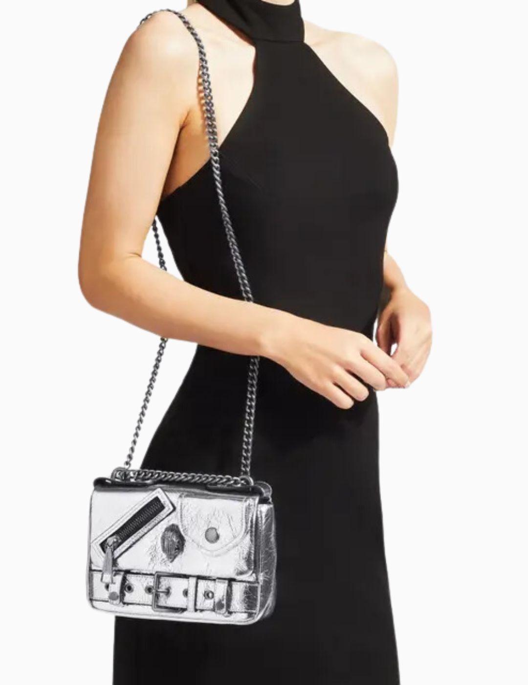 Bolso  Kurt Geiger London Hackney Plata