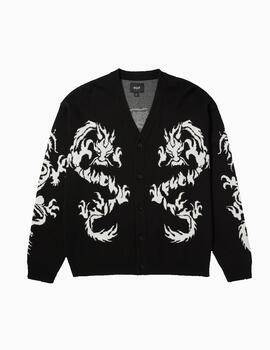 Jersey Huf Twin Dragon Cardigan