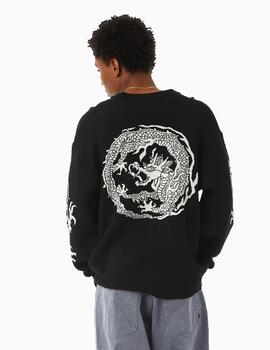 Jersey Huf Twin Dragon Cardigan