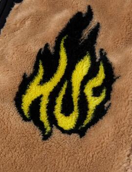 Chaqueta Huf Flamin Zip Sherpa