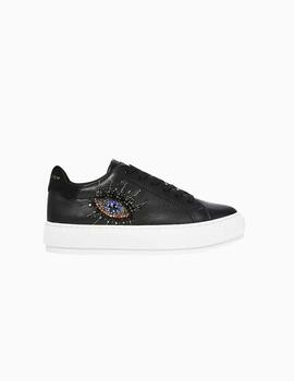 Zapatilla Kurt Geiger Laney Eye Black Piel