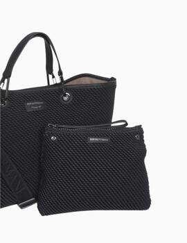 Bolso EMPORIO ARMANI de Mano Grande Negro