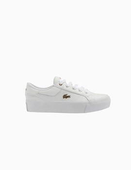 Zapatillas Lacoste Ziane en piel con plataforma
