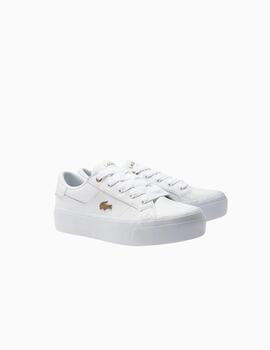 Zapatillas Lacoste Ziane en piel con plataforma