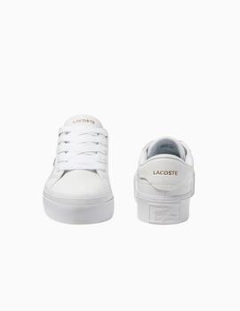 Zapatillas Lacoste Ziane en piel con plataforma