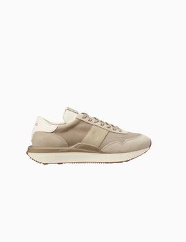 Zapatillas POLO RALPH LAUREN Train 89 Khaki de ante y Oxford