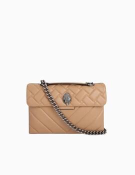 Bolso KURT GEIGER KENSINGTONl Camel Mediano