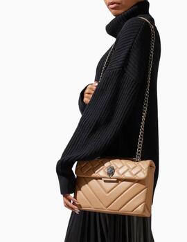 Bolso KURT GEIGER KENSINGTONl Camel Mediano