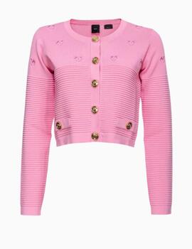 Cardigan PINKO Ciliegio Giacca rosa