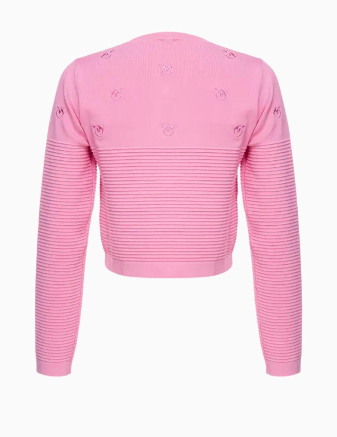 Cardigan PINKO Ciliegio Giacca rosa