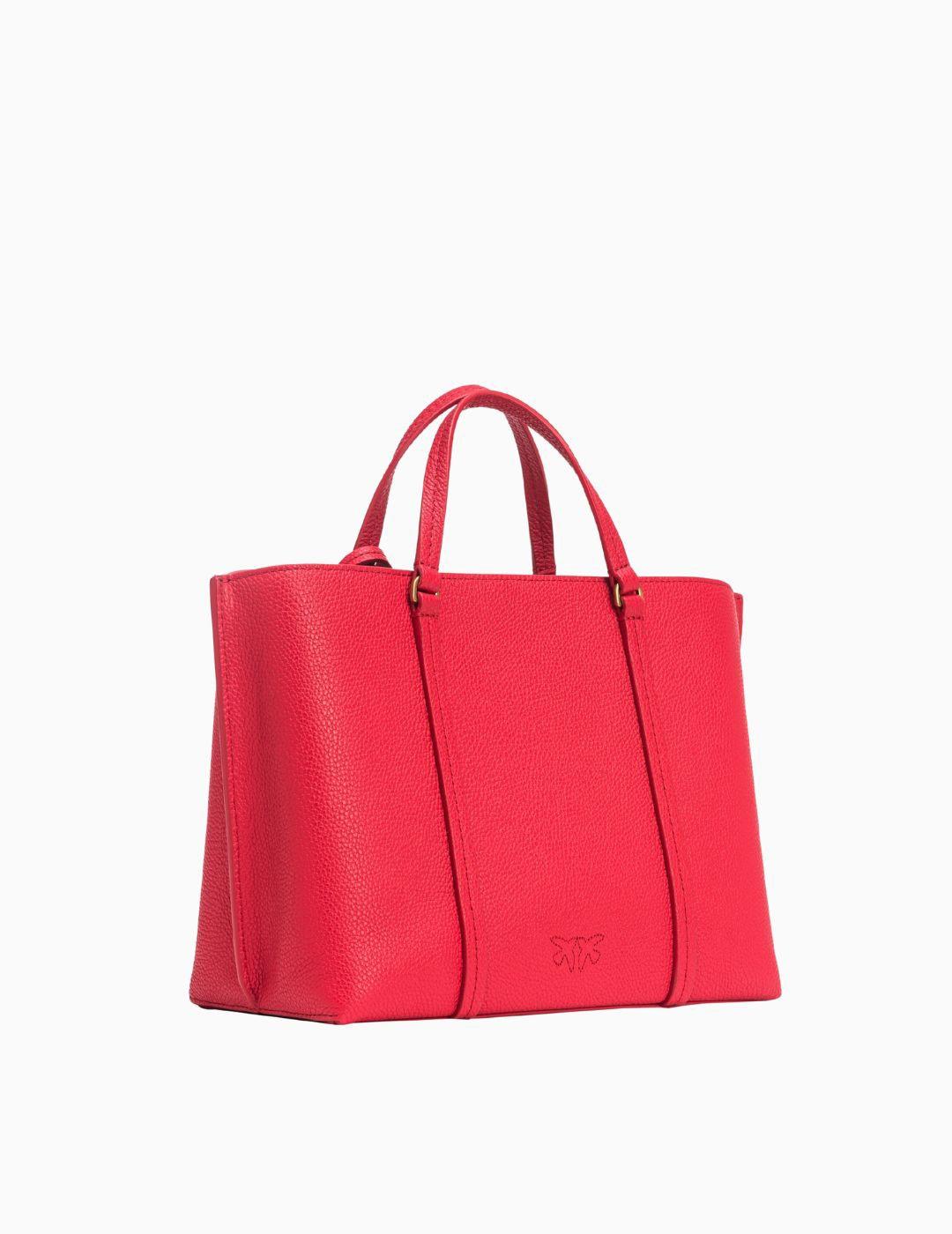 Bolso PINKO Shopper Clasicc de Piel Martillada